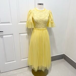 Jessakae Yellow tulle Dress